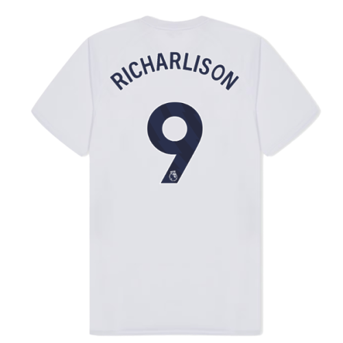 Tottenham Hotspur Poly T-shirt (White) (Richarlison 9)