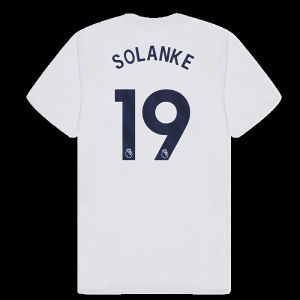 Tottenham Hotspur Poly T-shirt (White) (Solanke 19)