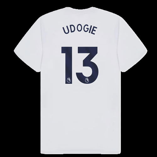 Tottenham Hotspur Poly T-shirt (White) (Udogie 13)