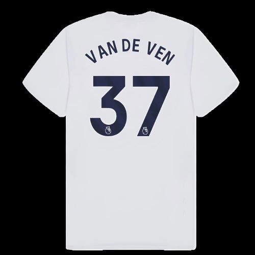 Tottenham Hotspur Poly T-shirt (White) (Van De Ven 37)