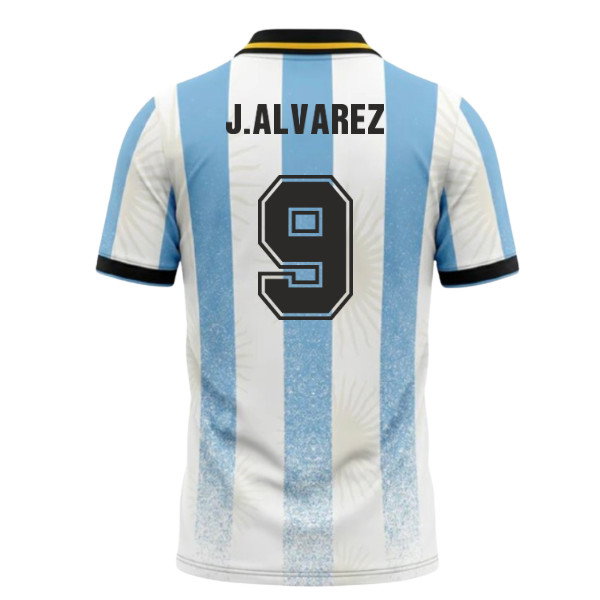 UMBRO Argentina World Cup 26 Football Shirt (J.Alvarez 9)