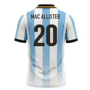 UMBRO Argentina World Cup 26 Football Shirt (Mac Allister 20)