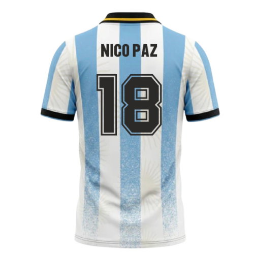 UMBRO Argentina World Cup 26 Football Shirt (Nico Paz 18)