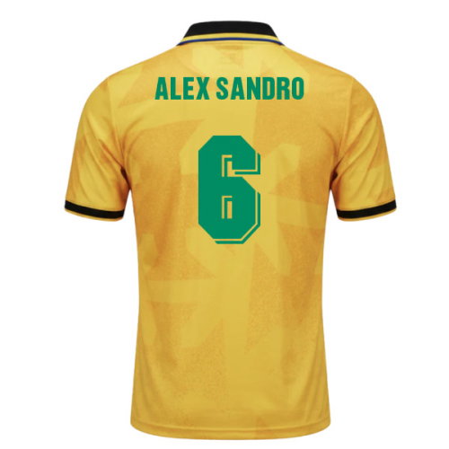 UMBRO Brazil World Cup 26 Football Shirt (Alex Sandro 6)