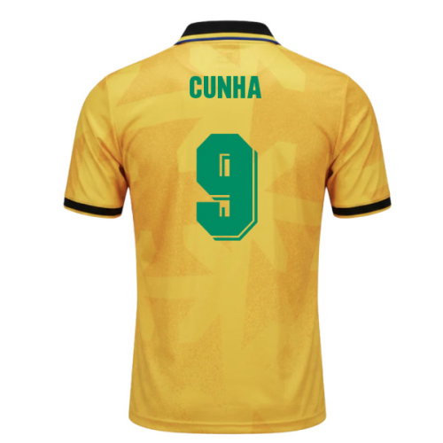 UMBRO Brazil World Cup 26 Football Shirt (Cunha 9)