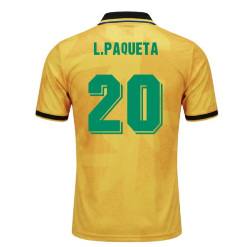 UMBRO Brazil World Cup 26 Football Shirt (L.Paqueta 20)