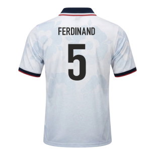UMBRO England World Cup 26 Football Shirt (Ferdinand 5)