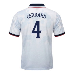 UMBRO England World Cup 26 Football Shirt (Gerrard 4)