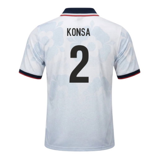 UMBRO England World Cup 26 Football Shirt (Konsa 2)