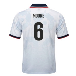 UMBRO England World Cup 26 Football Shirt (Moore 6)