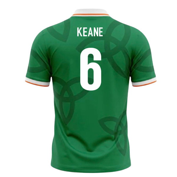UMBRO Ireland World Cup 26 Football Shirt (Keane 6)