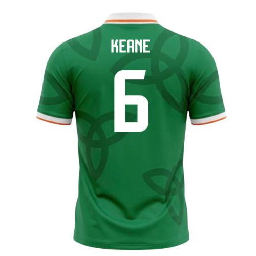 UMBRO Ireland World Cup 26 Football Shirt (Keane 6)