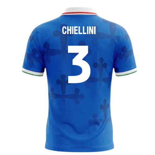 UMBRO Italy World Cup 26 Football Shirt (Chiellini 3)