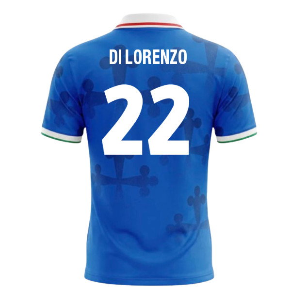 UMBRO Italy World Cup 26 Football Shirt (Di Lorenzo 22)