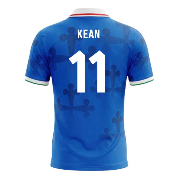 UMBRO Italy World Cup 26 Football Shirt (Kean 11)
