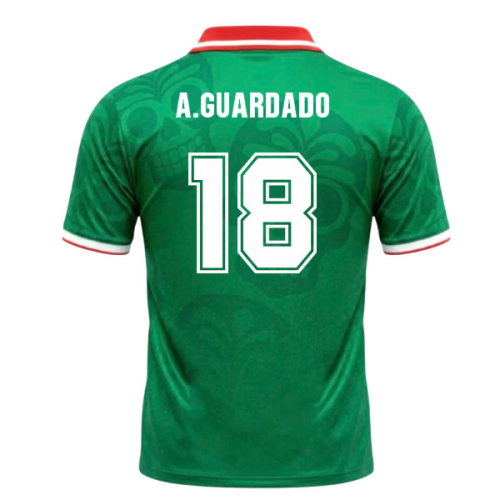 UMBRO Mexico World Cup 26 Football Shirt (A.Guardado 18)