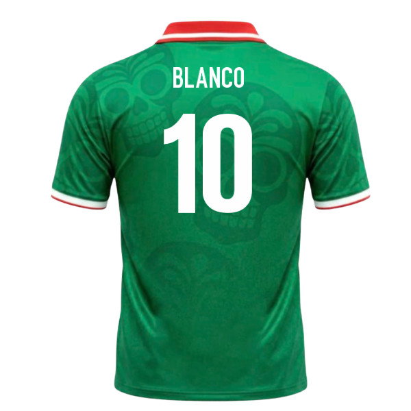 UMBRO Mexico World Cup 26 Football Shirt (Blanco 10)