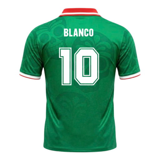UMBRO Mexico World Cup 26 Football Shirt (Blanco 10)