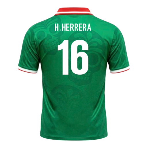 UMBRO Mexico World Cup 26 Football Shirt (H.Herrera 16)