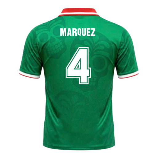 UMBRO Mexico World Cup 26 Football Shirt (Marquez 4)