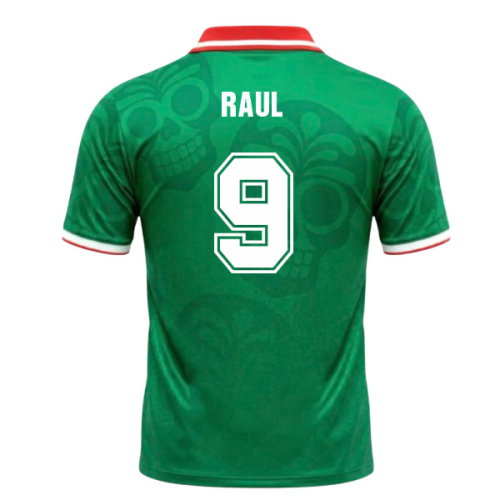 UMBRO Mexico World Cup 26 Football Shirt (Raul 9)