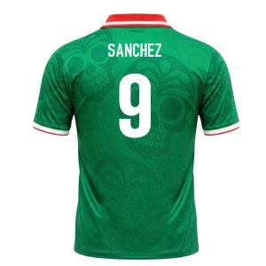 UMBRO Mexico World Cup 26 Football Shirt (Sanchez 9)