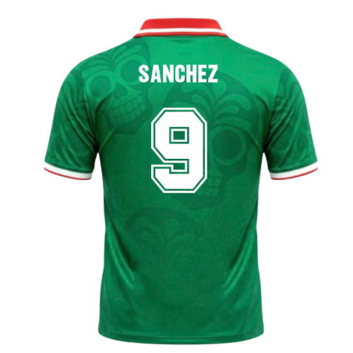 UMBRO Mexico World Cup 26 Football Shirt (Sanchez 9)