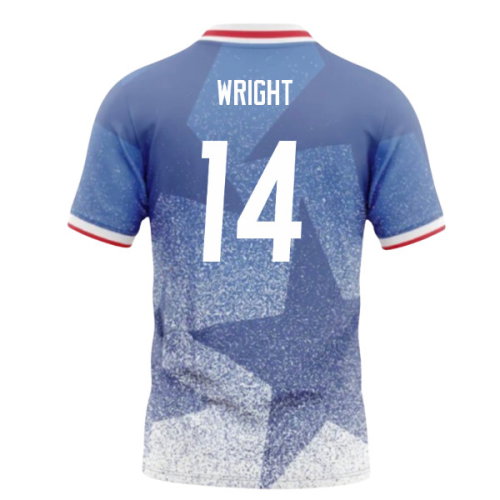UMBRO USA World Cup 26 Football Shirt (Wright 14)