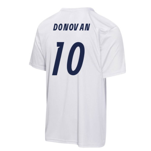 USA FIFA World Cup 2026 T-Shirt (White) - Kids (Donovan 10)