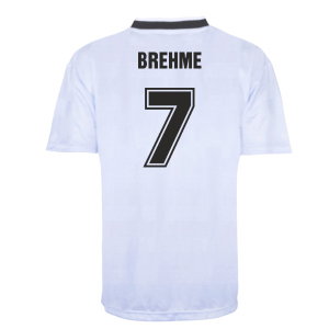 West Germany 1984 Retro Home Shirt (Brehme 7)
