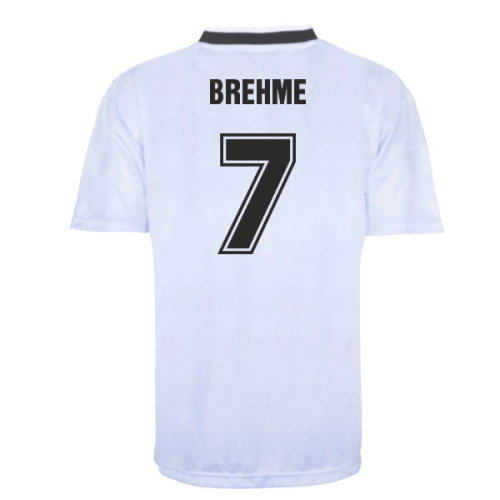 West Germany 1984 Retro Home Shirt (Brehme 7)
