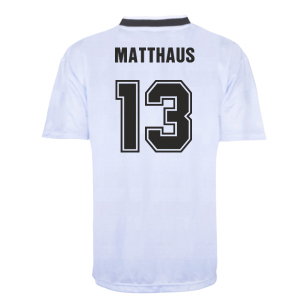 West Germany 1984 Retro Home Shirt (Matthaus 13)