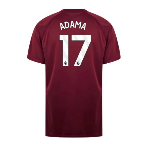 West Ham United Poly T-Shirt (Claret/Blue) (Adama 17)
