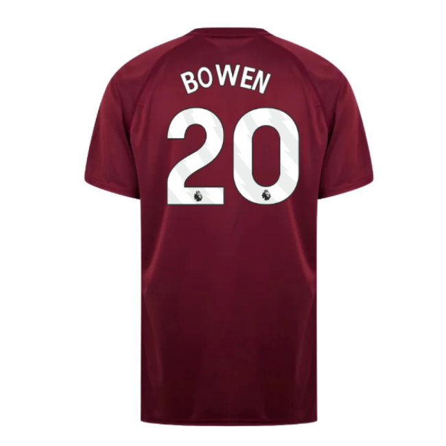 West Ham United Poly T-Shirt (Claret/Blue) (Bowen 20)