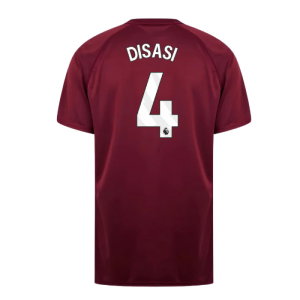 West Ham United Poly T-Shirt (Claret/Blue) (Disasi 4)