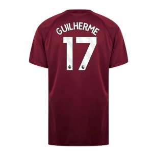 West Ham United Poly T-Shirt (Claret/Blue) (Guilherme 17)
