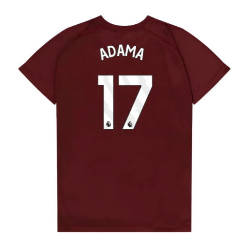 West Ham United Poly T-Shirt (Claret/Blue) - Kids (Adama 17)