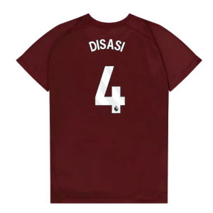West Ham United Poly T-Shirt (Claret/Blue) - Kids (Disasi 4)
