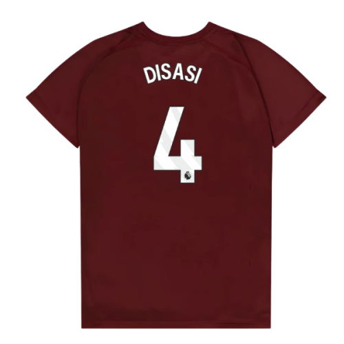 West Ham United Poly T-Shirt (Claret/Blue) - Kids (Disasi 4)