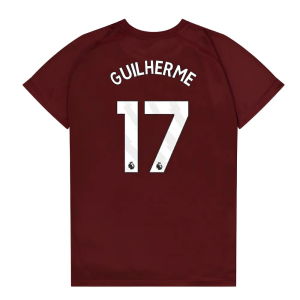 West Ham United Poly T-Shirt (Claret/Blue) - Kids (Guilherme 17)