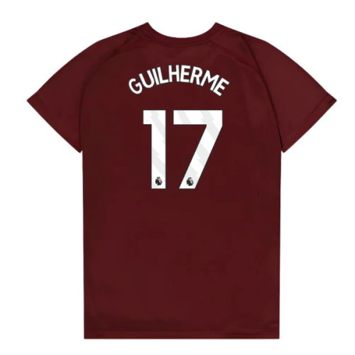 West Ham United Poly T-Shirt (Claret/Blue) - Kids (Guilherme 17)