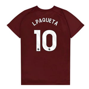 West Ham United Poly T-Shirt (Claret/Blue) - Kids (L.Paqueta 10)
