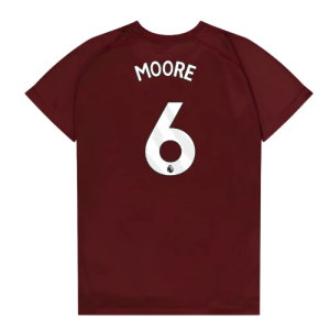 West Ham United Poly T-Shirt (Claret/Blue) - Kids (Moore 6)