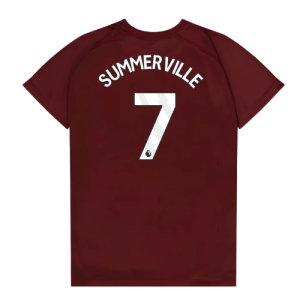 West Ham United Poly T-Shirt (Claret/Blue) - Kids (Summerville 7)