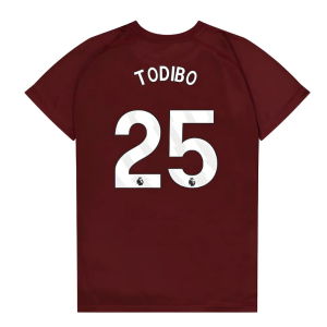 West Ham United Poly T-Shirt (Claret/Blue) - Kids (Todibo 25)
