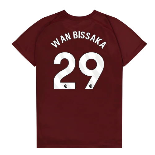 West Ham United Poly T-Shirt (Claret/Blue) - Kids (Wan Bissaka 29)