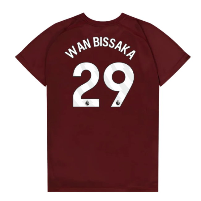 West Ham United Poly T-Shirt (Claret/Blue) - Kids (Wan Bissaka 29)