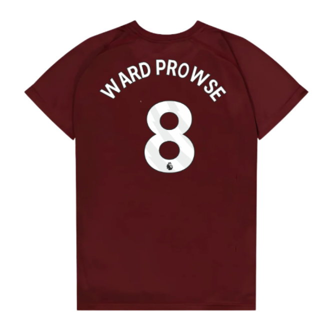 West Ham United Poly T-Shirt (Claret/Blue) - Kids (Ward Prowse 8)