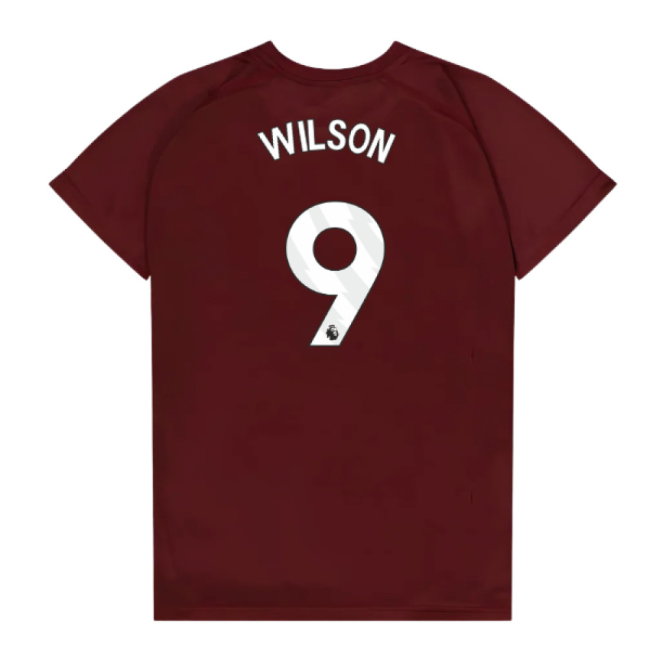 West Ham United Poly T-Shirt (Claret/Blue) - Kids (Wilson 9)