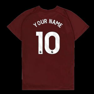 West Ham United Poly T-Shirt (Claret/Blue) - Kids (Your Name)